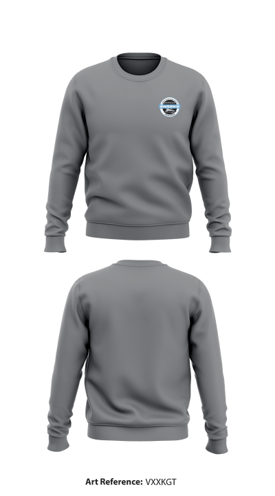 Ponte Vedra track & field 54654206 Crew Neck Sweatshirt - 5
