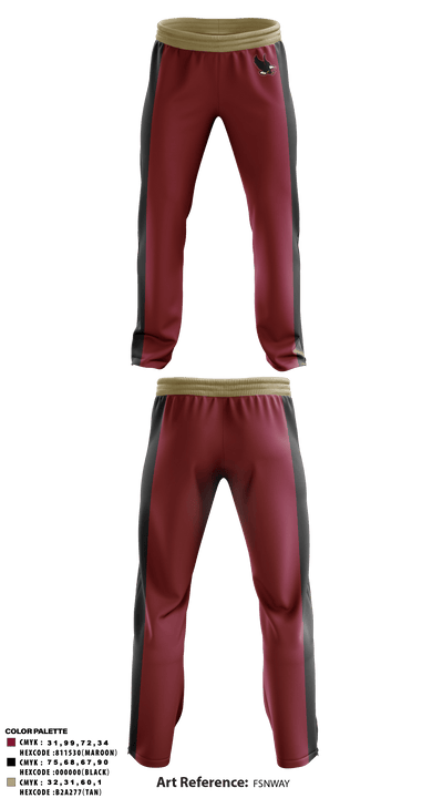 Bishop Watterson High School Volleyball 30703651 Sweatpants - 1