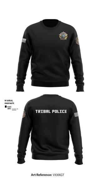 Crew Neck Sweatshirt, , Police, Teamtime, Team time, sublimation, custom sports apparel, team uniforms, spirit wear, spiritwear, sports uniforms, custom shirts, team store, custom team store, fundraiser sports, apparel fundraiser