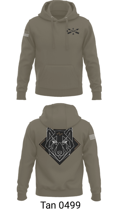 Alpha Company, 5th GSB 40097456 Hoodie - 40