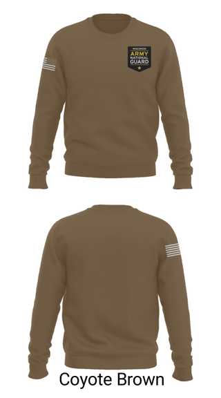 Crew Neck Sweatshirt, , National Guard, Teamtime, Team time, sublimation, custom sports apparel, team uniforms, spirit wear, spiritwear, sports uniforms, custom shirts, team store, custom team store, fundraiser sports, apparel fundraiser