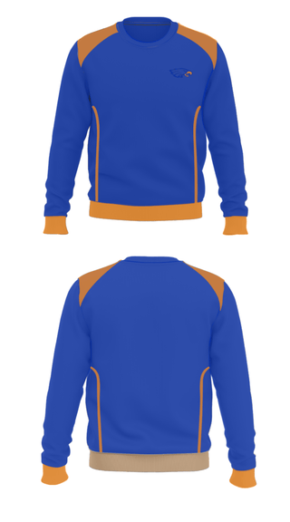 Crew Neck Sweatshirt, Paris High School Golf, Golf, Teamtime, Team time, sublimation, custom sports apparel, team uniforms, spirit wear, spiritwear, sports uniforms, custom shirts, team store, custom team store, fundraiser sports, apparel fundraiser