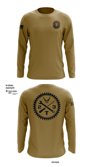 Long Sleeve Performance Shirt, 21 STS, Air Force, Teamtime, Team time, sublimation, custom sports apparel, team uniforms, spirit wear, spiritwear, sports uniforms, custom shirts, team store, custom team store, fundraiser sports, apparel fundraiser