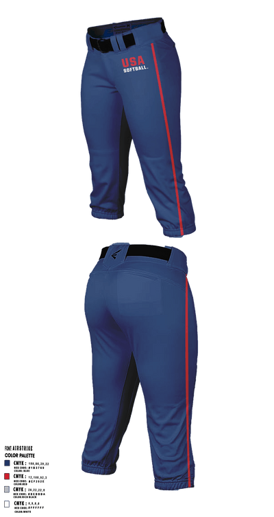USA Softball of NH 95235930 Softball Pants - 1
