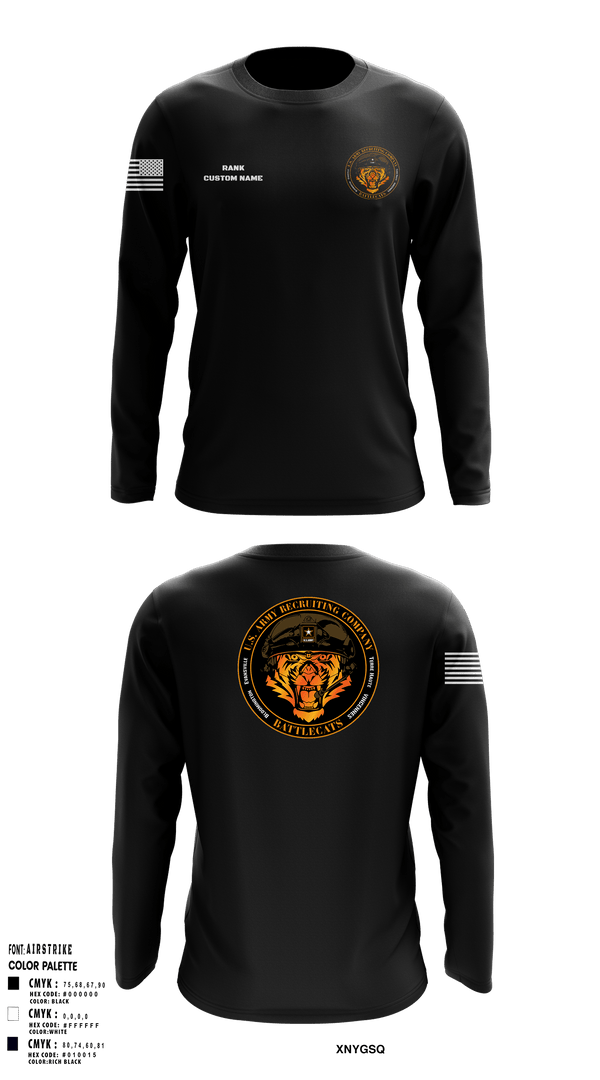 Long Sleeve Performance Shirt, Evansville Army Recruiting Company, , Teamtime, Team time, sublimation, custom sports apparel, team uniforms, spirit wear, spiritwear, sports uniforms, custom shirts, team store, custom team store, fundraiser sports, apparel fundraiser