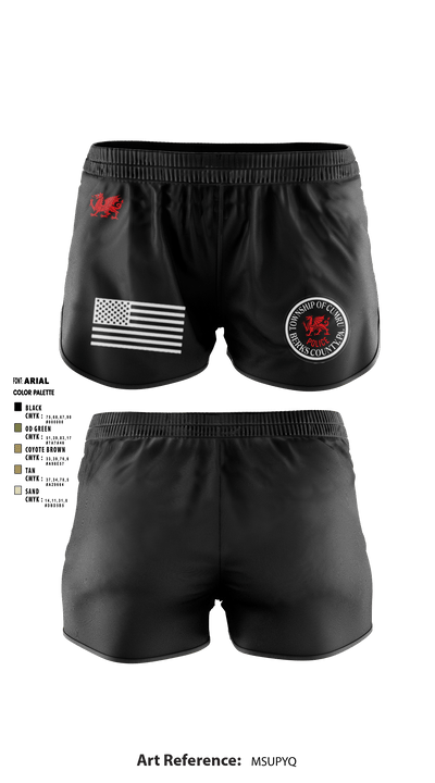 Cumru Township Police Department 51798017 Ranger Panties - 1