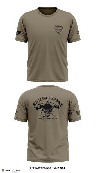 B Co 642 Avionics 85190255 Short Sleeve Performance Shirt - 2