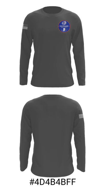 Whiteland Community High School Golf 95195862 Long Sleeve Performance Shirt - 17