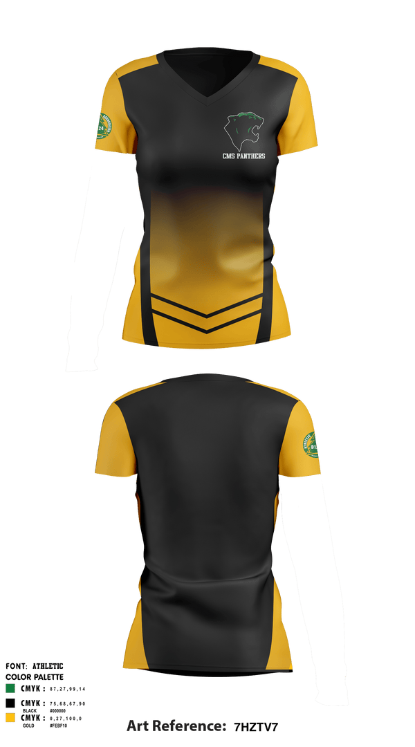 Women's Short Sleeve Vneck Shirt, CMS Basketball, Men's Basketball, Teamtime, Team time, sublimation, custom sports apparel, team uniforms, spirit wear, spiritwear, sports uniforms, custom shirts, team store, custom team store, fundraiser sports, apparel fundraiser