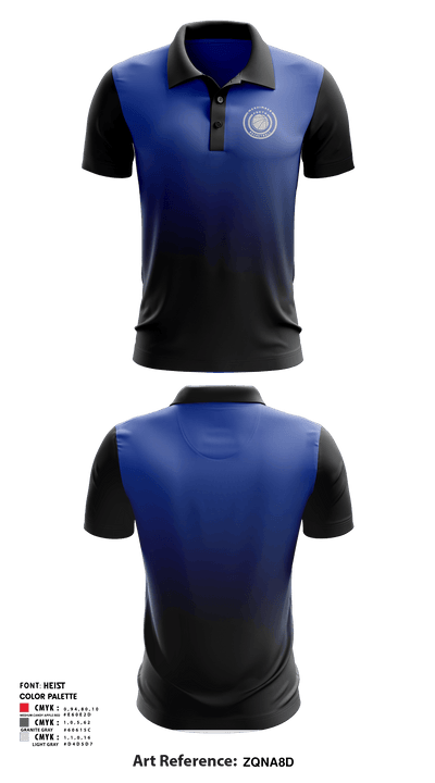 Merrimack Valley Youth Basketball 77077869 Short Sleeve Performance Polo - 1
