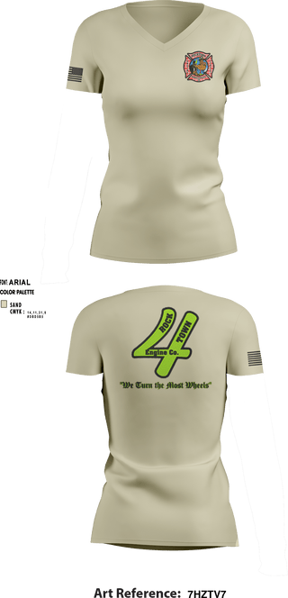 Women's Short Sleeve Vneck Shirt, , Fire Department, Teamtime, Team time, sublimation, custom sports apparel, team uniforms, spirit wear, spiritwear, sports uniforms, custom shirts, team store, custom team store, fundraiser sports, apparel fundraiser