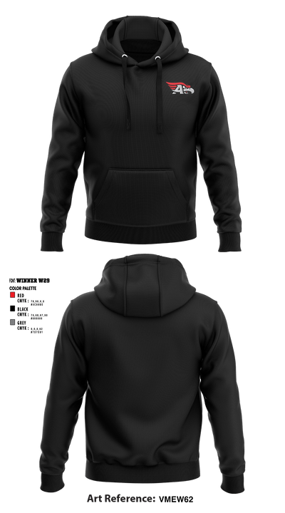 Allentown High School Cross Country 36691106 Hoodie - 2