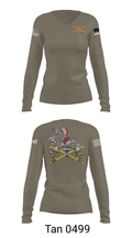 Red Horse 6104707 Women's Long Sleeve V-neck Shirt - 41