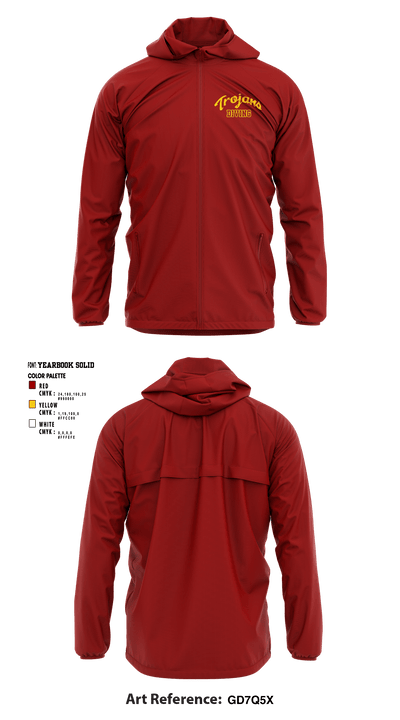 University Of Southern California Diving 38780209 Windbreaker - 4