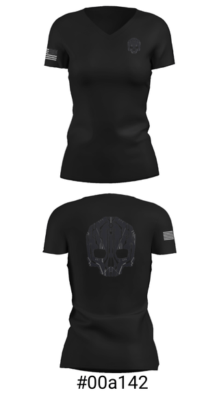 Women's Short Sleeve Vneck Shirt, , Marines, Teamtime, Team time, sublimation, custom sports apparel, team uniforms, spirit wear, spiritwear, sports uniforms, custom shirts, team store, custom team store, fundraiser sports, apparel fundraiser