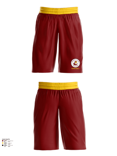Jefferson Middle School Basketball 17635187 Mens Basketball Shorts - 1