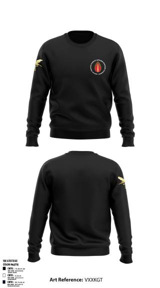 Crew Neck Sweatshirt, 205th TPASE, , Teamtime, Team time, sublimation, custom sports apparel, team uniforms, spirit wear, spiritwear, sports uniforms, custom shirts, team store, custom team store, fundraiser sports, apparel fundraiser