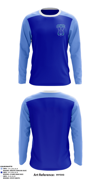 South Haven Surge 43709679 Long Sleeve Performance Shirt - 3