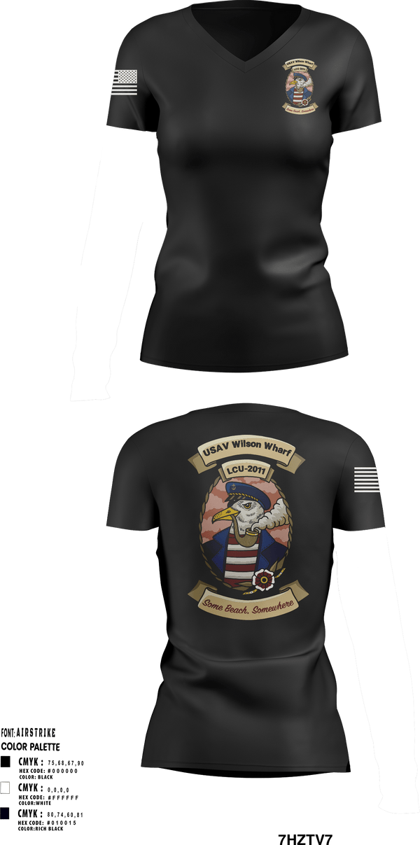 Women's Short Sleeve Vneck Shirt, U11Warrant Officers, Army, Teamtime, Team time, sublimation, custom sports apparel, team uniforms, spirit wear, spiritwear, sports uniforms, custom shirts, team store, custom team store, fundraiser sports, apparel fundraiser