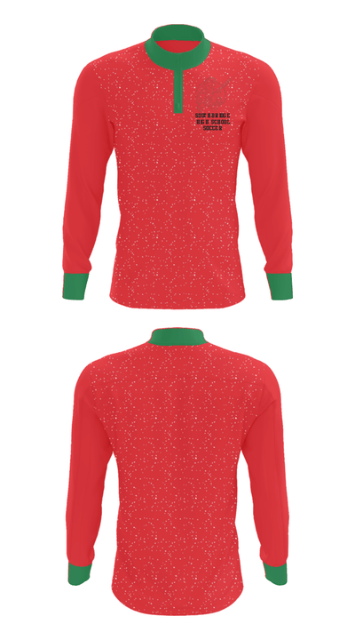 Southbridge High School Soccer 96743745 Quarter Zip Jacket - 7