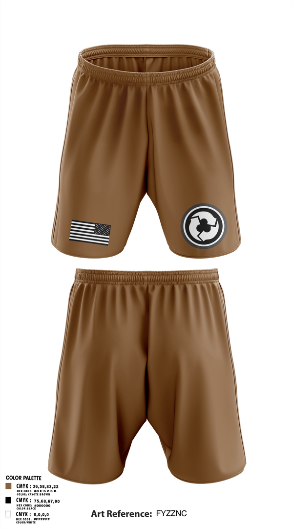 Athletic Shorts With Pockets, 227TH ICTC, Army, Teamtime, Team time, sublimation, custom sports apparel, team uniforms, spirit wear, spiritwear, sports uniforms, custom shirts, team store, custom team store, fundraiser sports, apparel fundraiser