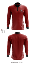Fairfield Township Youth Basketball League 32950498 Quarter Zip Jacket - 1