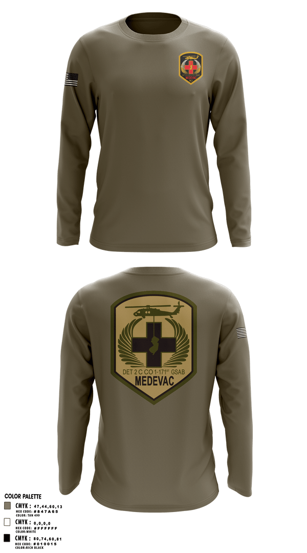 Long Sleeve Performance Shirt, , Army, Teamtime, Team time, sublimation, custom sports apparel, team uniforms, spirit wear, spiritwear, sports uniforms, custom shirts, team store, custom team store, fundraiser sports, apparel fundraiser