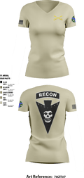 3/278 Armored Calvary Regiment 57774458 Women's Short Sleeve V-neck Shirt - 6