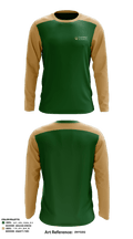 Somerset Christian School Baseball 14070368 Long Sleeve Performance Shirt - 3