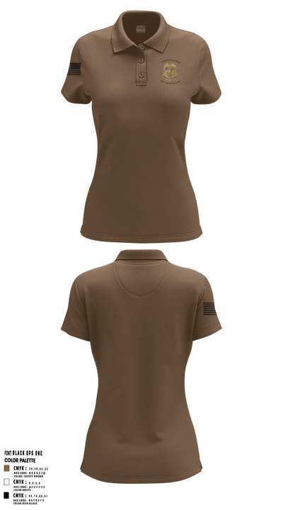 Vicenza Field Office 4611375 Women's Short Sleeve Performance Polo  - 13