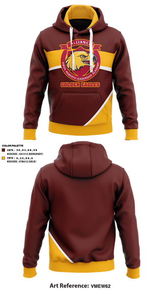 Hoodie, Alliance Virgil Roberts Leadership Academy, Spirit Store, Teamtime, Team time, sublimation, custom sports apparel, team uniforms, spirit wear, spiritwear, sports uniforms, custom shirts, team store, custom team store, fundraiser sports, apparel fundraiser