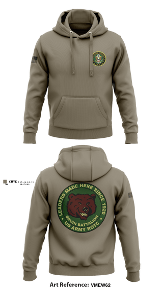 Hoodie, Matadors, Army, Teamtime, Team time, sublimation, custom sports apparel, team uniforms, spirit wear, spiritwear, sports uniforms, custom shirts, team store, custom team store, fundraiser sports, apparel fundraiser