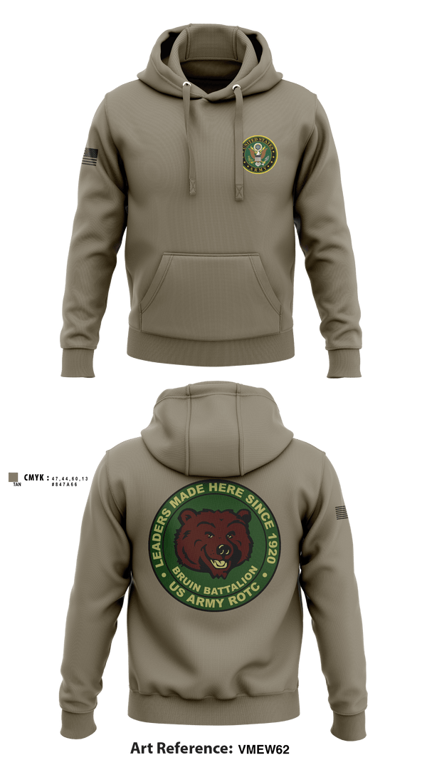Hoodie, Matadors, Army, Teamtime, Team time, sublimation, custom sports apparel, team uniforms, spirit wear, spiritwear, sports uniforms, custom shirts, team store, custom team store, fundraiser sports, apparel fundraiser