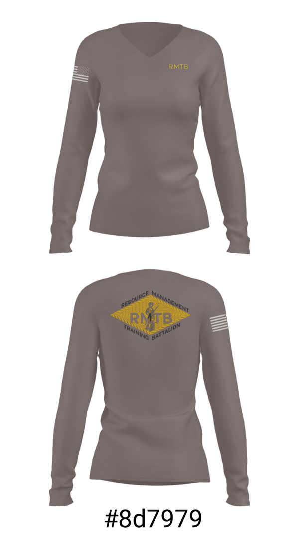 Women's Long Sleeve Vneck Shirt, , National Guard, Teamtime, Team time, sublimation, custom sports apparel, team uniforms, spirit wear, spiritwear, sports uniforms, custom shirts, team store, custom team store, fundraiser sports, apparel fundraiser