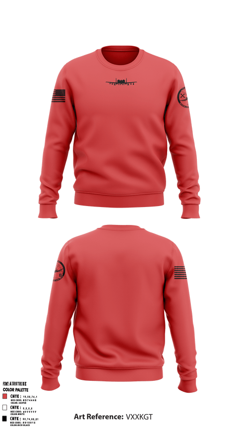 Crew Neck Sweatshirt, , Air Force, Teamtime, Team time, sublimation, custom sports apparel, team uniforms, spirit wear, spiritwear, sports uniforms, custom shirts, team store, custom team store, fundraiser sports, apparel fundraiser