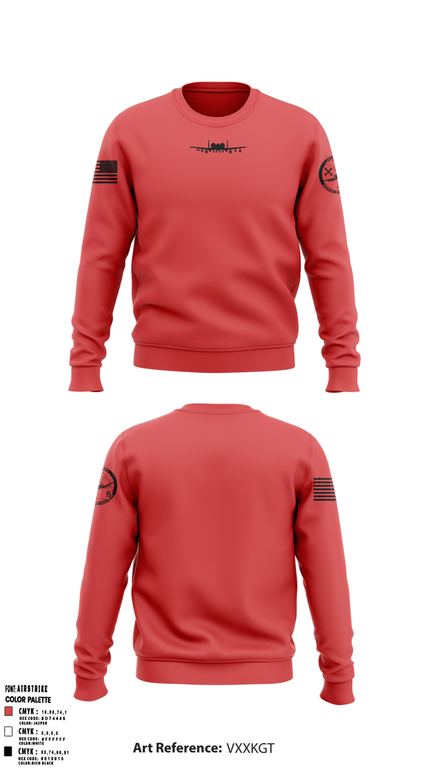 Crew Neck Sweatshirt, , Air Force, Teamtime, Team time, sublimation, custom sports apparel, team uniforms, spirit wear, spiritwear, sports uniforms, custom shirts, team store, custom team store, fundraiser sports, apparel fundraiser