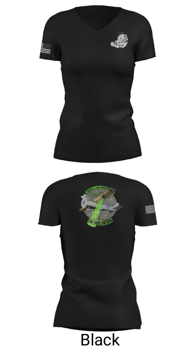 Washington State Patrol Aviation 88282662 Women's Short Sleeve V-neck Shirt - 20