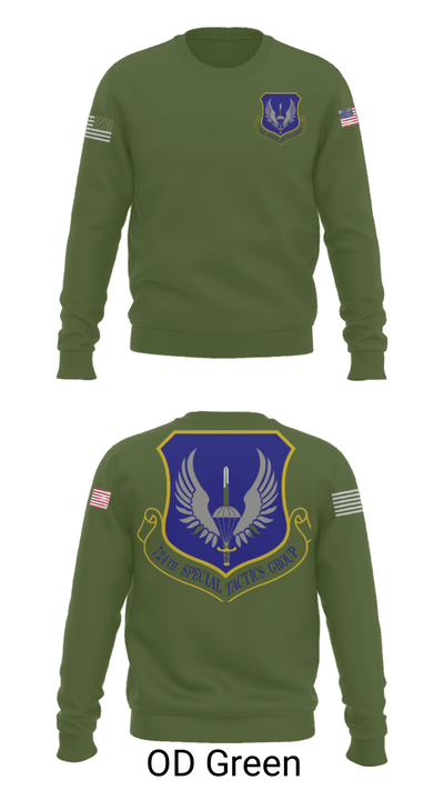 724th Special Tactics Group 79677421 Crew Neck Sweatshirt - 10