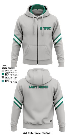 Zip Hoodie, Niwot HS Girls Volleyball, Women's Volleyball, Teamtime, Team time, sublimation, custom sports apparel, team uniforms, spirit wear, spiritwear, sports uniforms, custom shirts, team store, custom team store, fundraiser sports, apparel fundraiser