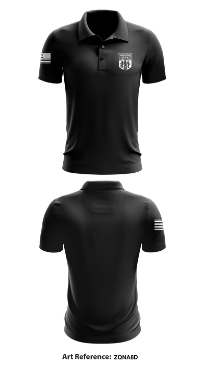 HHD, JFHQ-COARNG 38031831 Short Sleeve Performance Polo - 3