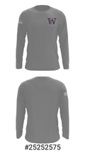 Wickenburg High School Soccer 71346455 Long Sleeve Performance Shirt - 17