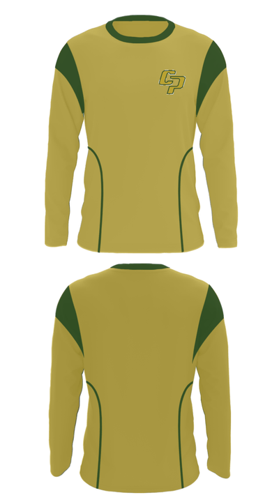 Comstock Park High School Golf 51722089 Long Sleeve Performance Shirt - 4