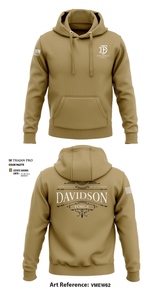 Hoodie, Davidson Forge, , Teamtime, Team time, sublimation, custom sports apparel, team uniforms, spirit wear, spiritwear, sports uniforms, custom shirts, team store, custom team store, fundraiser sports, apparel fundraiser