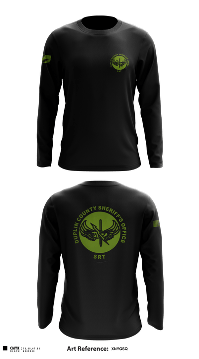 Duplin County Special Response Team 55157030 Long Sleeve Performance Shirt - 1