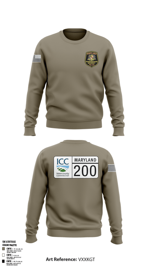 Crew Neck Sweatshirt, , Police, Teamtime, Team time, sublimation, custom sports apparel, team uniforms, spirit wear, spiritwear, sports uniforms, custom shirts, team store, custom team store, fundraiser sports, apparel fundraiser