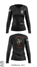 263rd QM 2065282 Women's Long Sleeve V-neck Shirt - 49