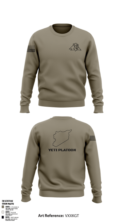 YETI PLATOON 84501614 Crew Neck Sweatshirt - 1