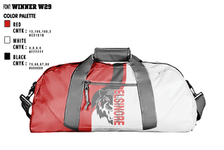Duffle Bag, Portland High School Basketball, Women's Basketball, Teamtime, Team time, sublimation, custom sports apparel, team uniforms, spirit wear, spiritwear, sports uniforms, custom shirts, team store, custom team store, fundraiser sports, apparel fundraiser
