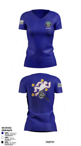 Women's Short Sleeve Vneck Shirt, , Police, Teamtime, Team time, sublimation, custom sports apparel, team uniforms, spirit wear, spiritwear, sports uniforms, custom shirts, team store, custom team store, fundraiser sports, apparel fundraiser