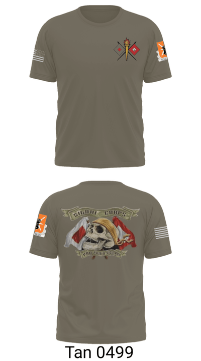 4ID 3ABCT 1-66AR HHC S6 4294361 Short Sleeve Performance Shirt - 38